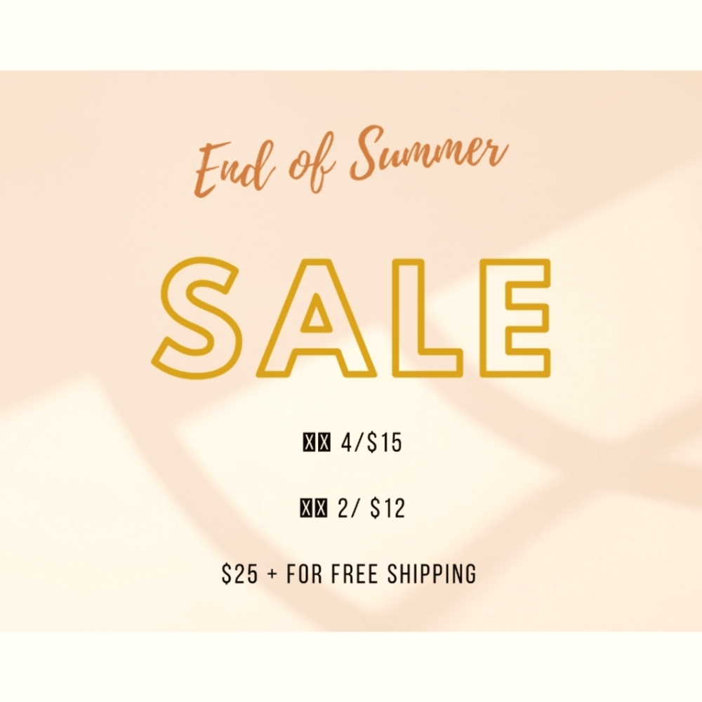 End of Summer Sale